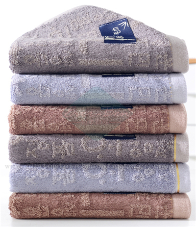 China Bulk Custom Bamboo bath linen Towels Wholesaler Manufacturer Custom Structurer Bamboo Travel towel supplier